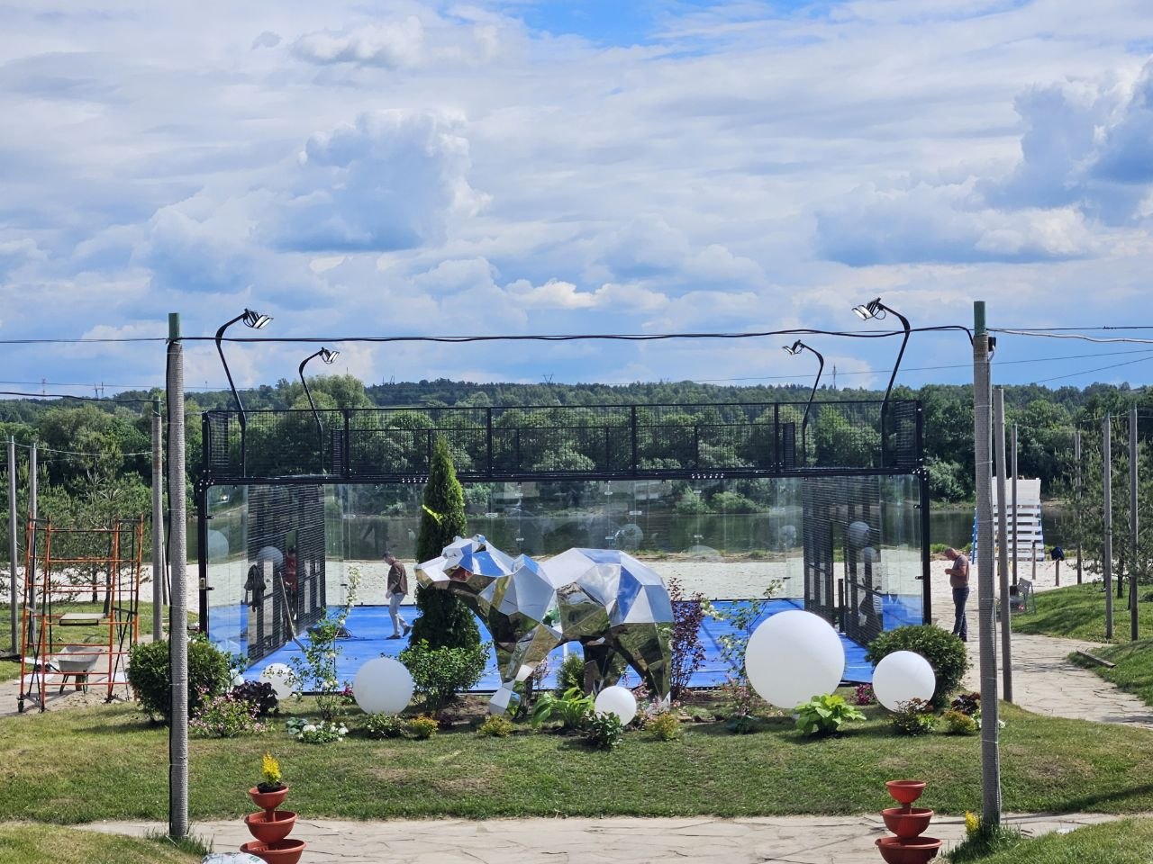 Фото: падел-корт панорамный